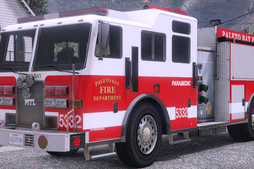 Paleto Bay FD, Palmer-Taylor FD, and Grapeseed Volunteer FD Liveries