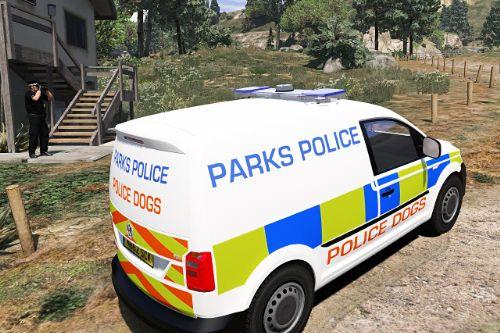 Parks Police skin for Volkswagen Caddy Lightbar Version