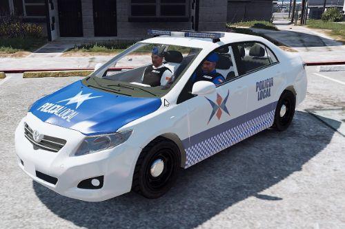Patrullero Policia local Argentina