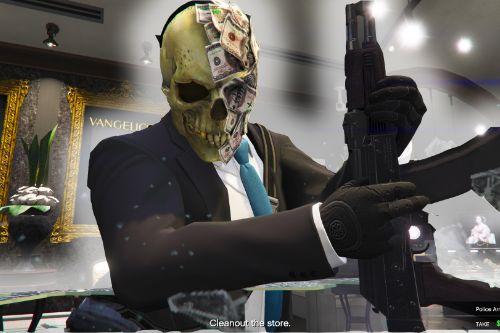 Payday 2 Greed Mask