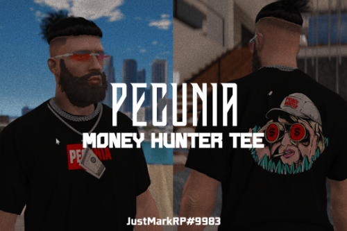 Pecunia "Money Hunter" T-shirt for MP Male