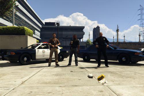 Peds - Detectives (& Police Badge Fix) [Add-On]