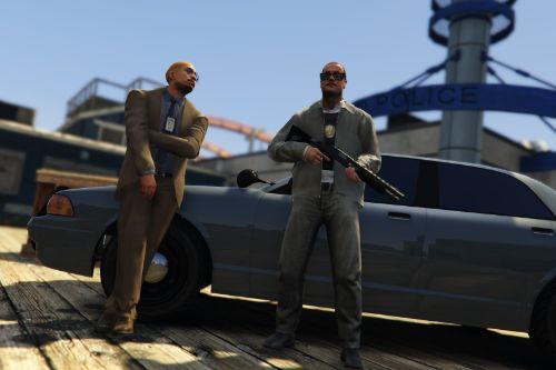 Peds - Detectives (& Police Badge Fix) [Add-On]