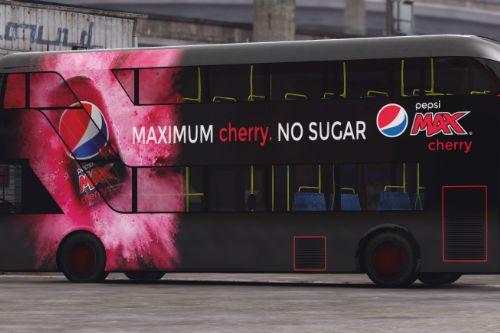 Pepsi Max (Cherry) Routemaster
