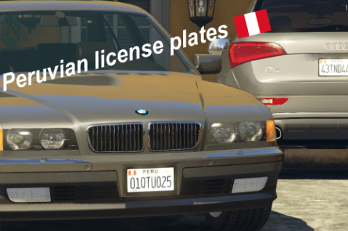 Peruvian License Plates (Placas peruanas)