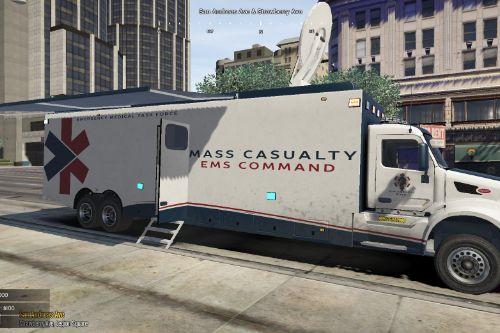 Peterbilt Mobile Command Center by Candimods add on/5M