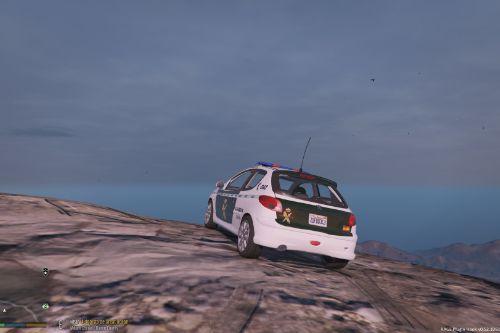 Peugeot 206 Guardia Civil