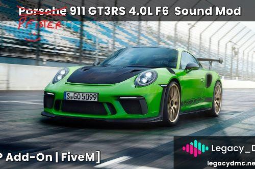 Pfister 911 GT3RS 4.0L F6 Sound Mod