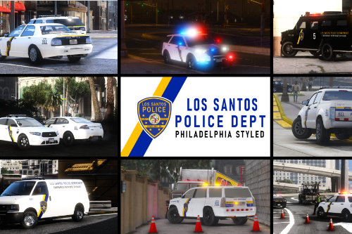 Philadelphia Styled Los Santos Police Skin Pack