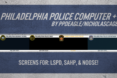 Philadelphia Police Computer+ Backgrounds