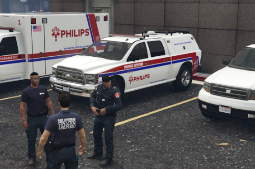 Philip's EMS Livery Pack (Falck San Diego) | Addon EUP