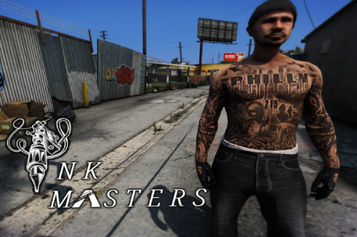   philly v2 premade tattoo skin for MP Male