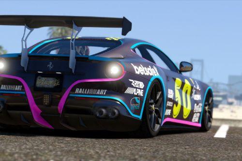 Pink and Blue Livery for F12