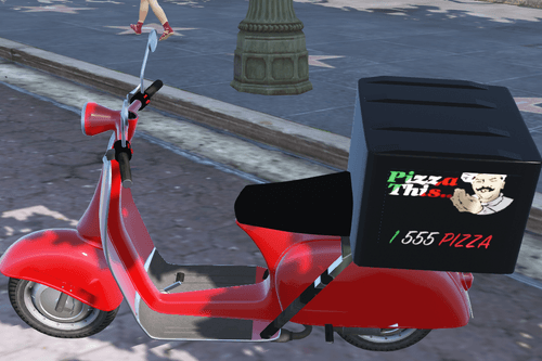 Pizza This... Livery for Pizza Scooter 834267 pizzathispizzaboy gtav modification