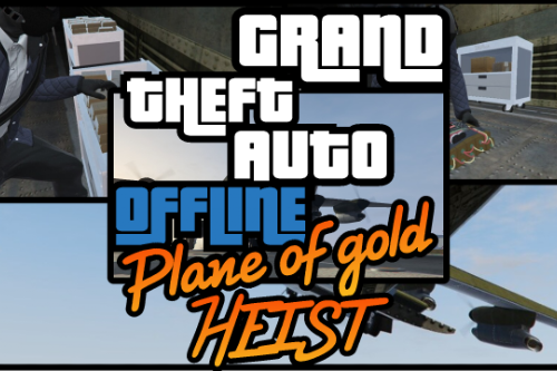 Plane of gold heist