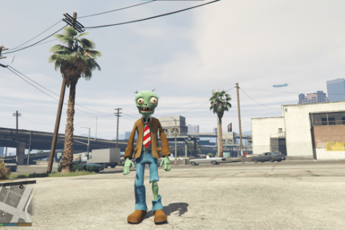 Zombie (Plants vs Zombies) [Add-on Ped]