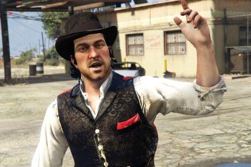 RDR2 Dutch Van Der Linde as Trevor 