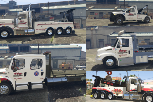 Plaza Towing Truck Textures