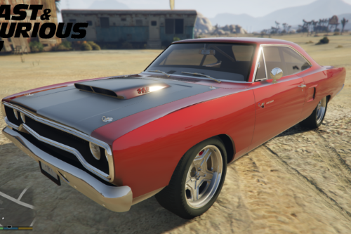 Plymouth Road Runner from Fast and Furious 7 [Add-On | VehFuncs V]
