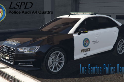 Police Audi A4 Quattro LSPD paintjob