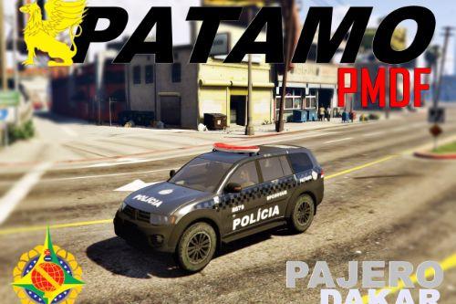 POLICE CAR - PAJERO DAKAR PATAMO PMDF (BRASIL)