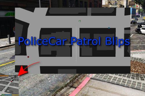 Police Car Patrol Blips