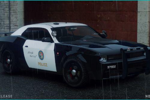 Police Gauntlet Hellfire [Add-On / FiveM | Unmarked | Extras | Tuning | Call Sign System]