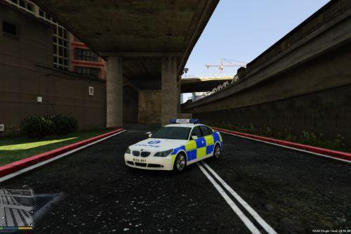 Police Scotland BMW 525D E60