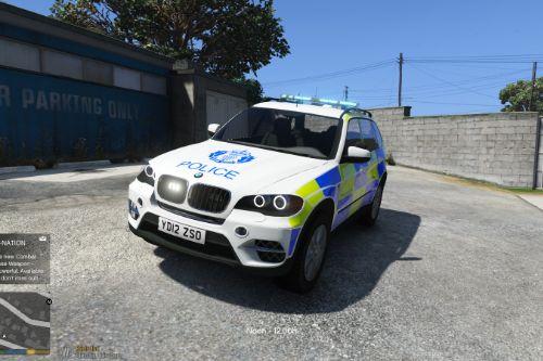 Police Scotland BMW X5 E70