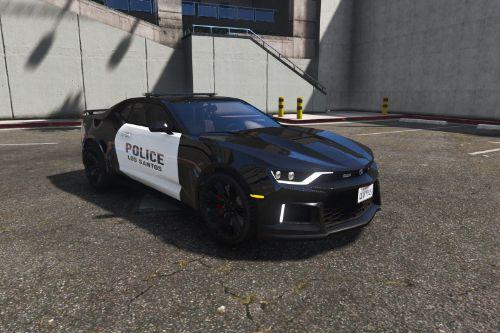 Police/Sheriff Muscle car pack [Add-On | Template]