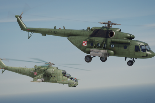 Polish Air Force Livery for Mil Mi-17 V5 Hip [Livery]