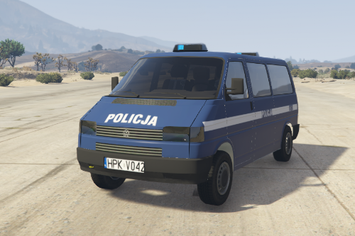 Polish Police Volkswagen Transporter T4 - OPP Rzeszów