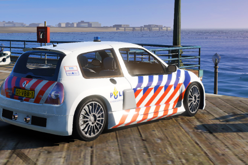 Politie Clio dutch [ELS | Painted]