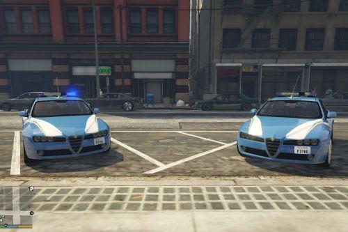 Polizia Stradale Alfa Romeo 159 Nuova Livrea