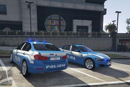 Polizia Stradale BMW 330 nuova livrea