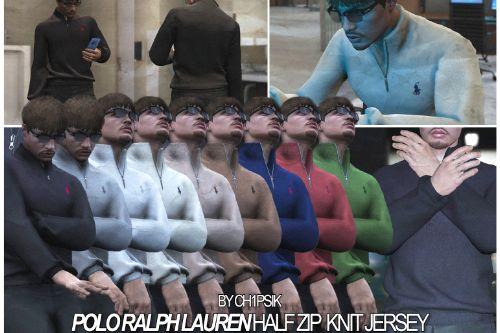 Polo Ralph Lauren Half Zip Knit Jersey/Sweater [MP Male]