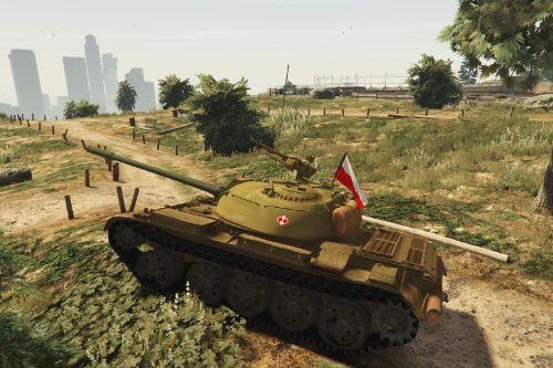 Polski Czołg T-55 PRL Polska Poland Polish