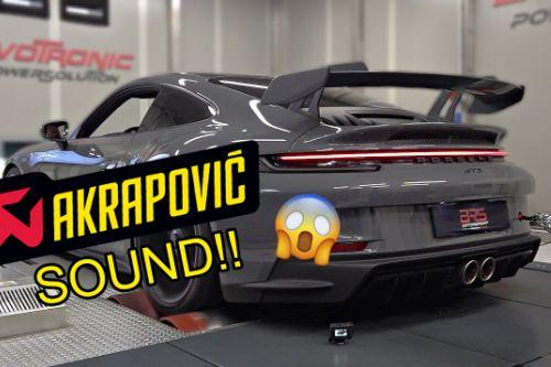 Porsche 911 GT3 RS Akrapovic Exhaust Engine Sound [ Add-on / FiveM ]