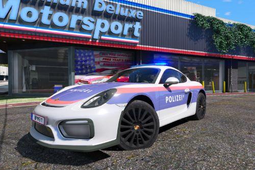 Porsche Cayman GT4 2016 Bundespolizei Österreich [ELS] [REPLACE]