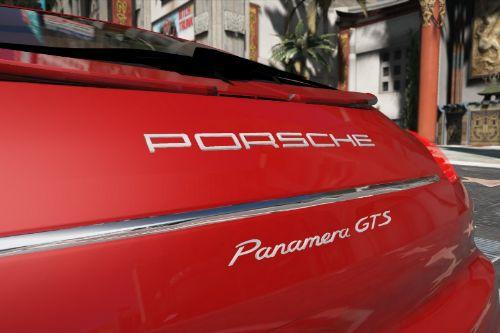 Porsche Panamera GTS (Add-on/Replace/Auto Spoiler)