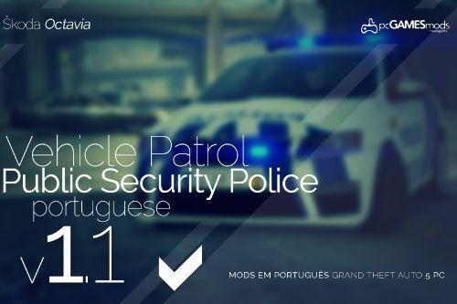 Portuguese Public Security Police - Škoda [Replaced - Police]