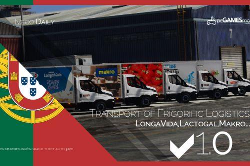 Portuguese Refrigerated logistics Transportation - Iveco Daily [Replace/Livery]