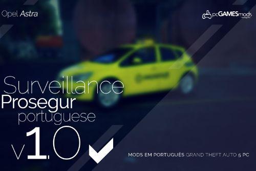 Portuguese Prosegur Car Security - Opel Astra [Paintjob / Replace]