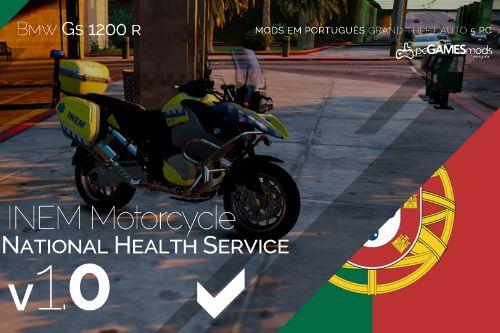 Portuguese SNS - INEM Motorcycle - BMW GS 1200 [Add-On]