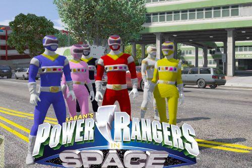 Power Rangers in Space (Addon peds)