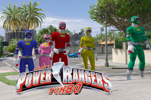 Power Rangers Turbo (Add-on Peds)