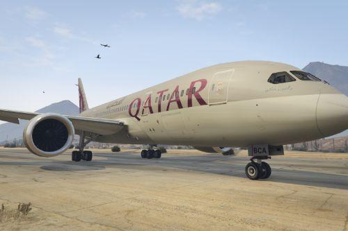 Qatar Livery for Boeing 787-8