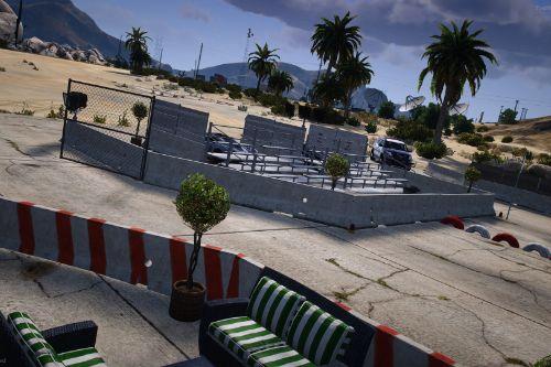 Race track at Sandy Shores Airport [MapEditor]