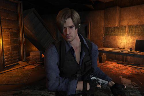 RE6 Leon S. Kennedy [Add-On Ped / Replace]