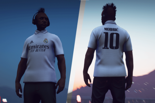 Real Madrid Jersey - Free model and texture